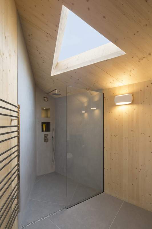 Origami House Gframe Cross Laminated Timber (CLT), Glulam and hybrid structural solutions