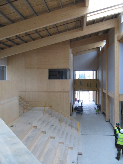 G-frame Structures, CLT, Cross Laminated Timber, Glulam, Hybrid Frame, Construction, Education